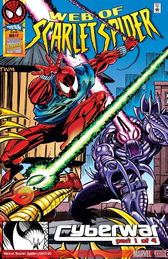 Cover of Web Of Scarlet Spider (1995) - #2