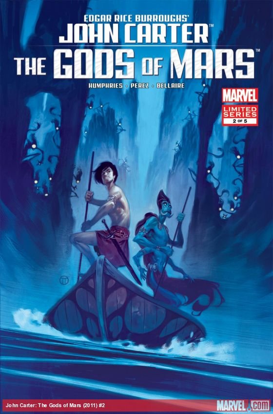 Cover of John Carter: The Gods Of Mars (2012) - #2