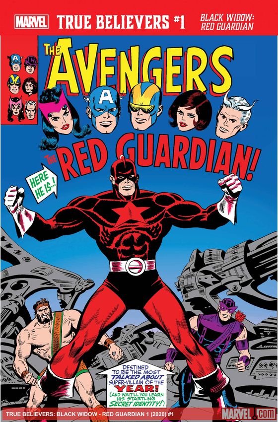 Cover of True Believers: Black Widow - Red Guardian (2020) - #1