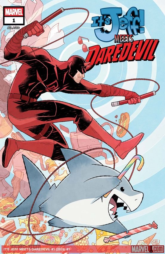 Cover of It's Jeff Meets Daredevil (2026) - #1