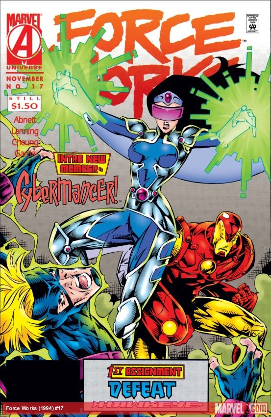 Cover of Force Works (1994) - #17