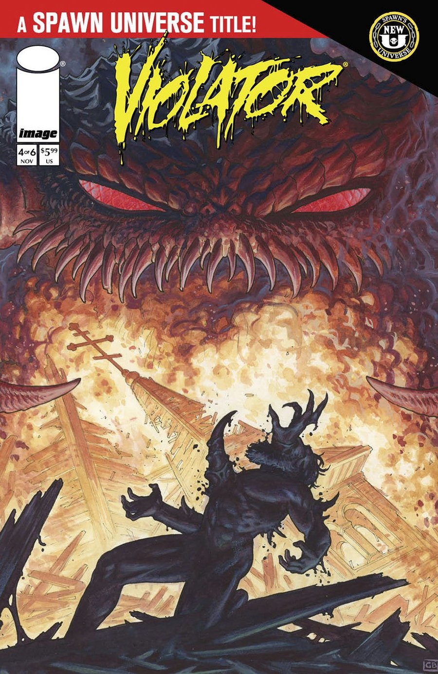 Cover of Violator (2024) - #4