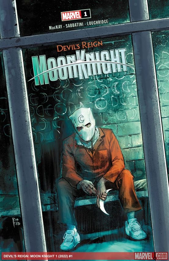 Cover of Devil's Reign: Moon Knight (2022) - #1