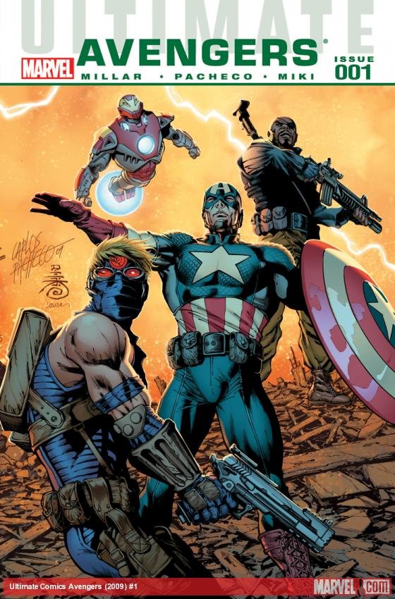 Cover of Ultimate Avengers (2009) - #1
