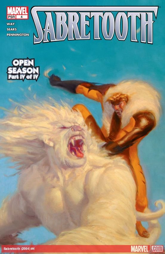 Cover of Sabretooth (2004) - #4