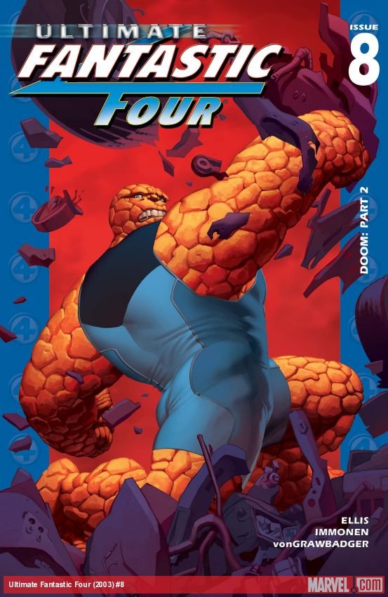 Cover of Ultimate Fantastic Four (2003) - #8