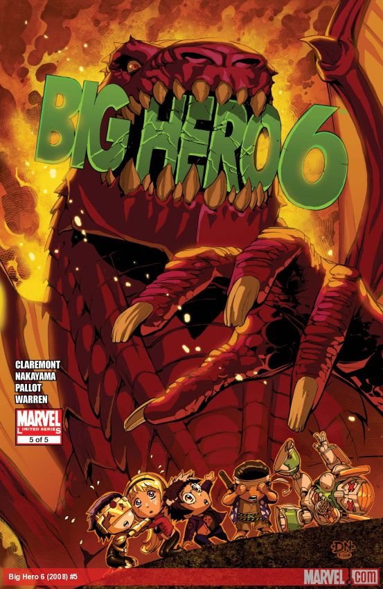 Cover of Big Hero 6 (2008) - #5