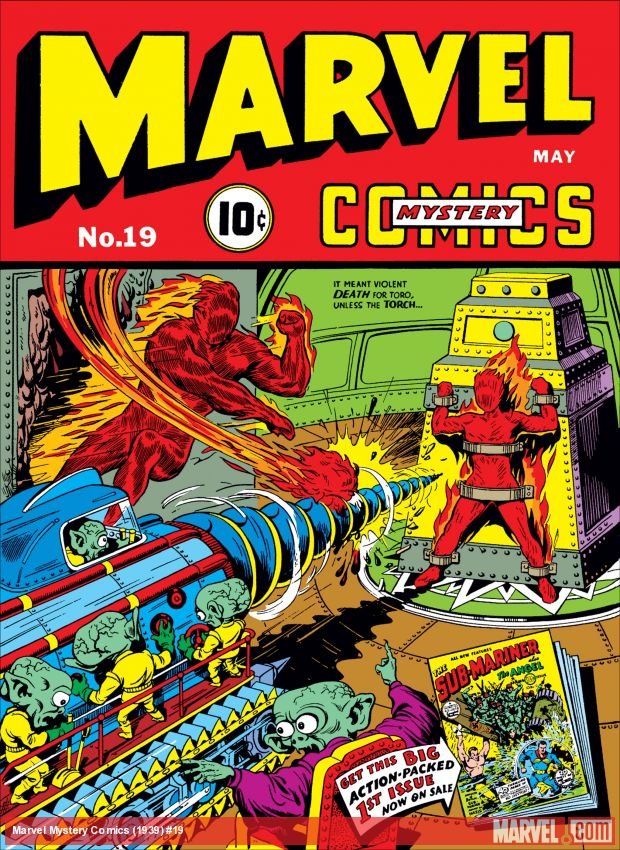 Cover of Marvel Mystery Comics (1939) - #19