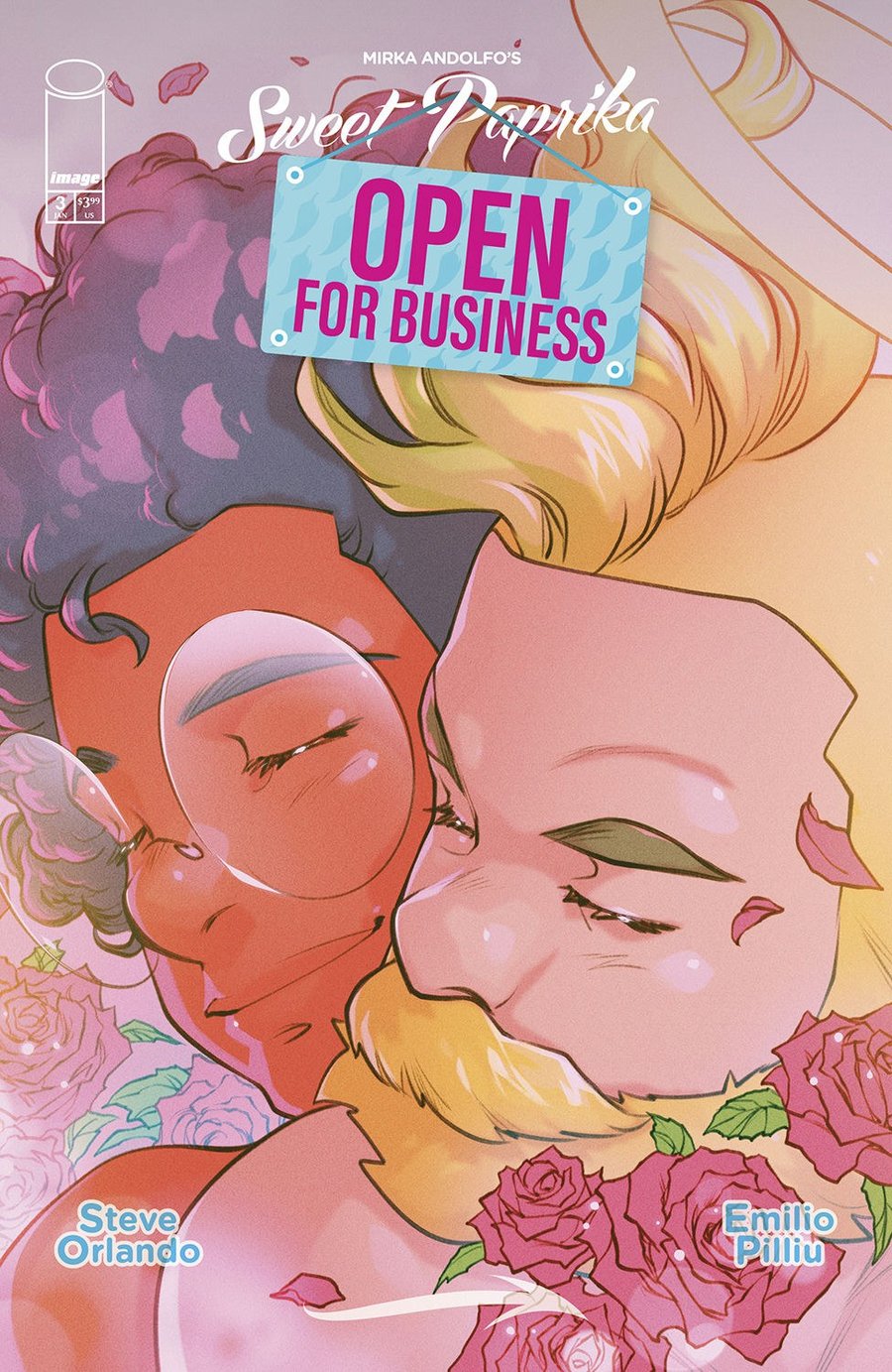 Cover of Mirka Andolfos Sweet Paprika Open For Business (2024) - #3