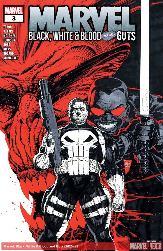 Cover of Marvel: Black, White & Blood And Guts (2025) - #3