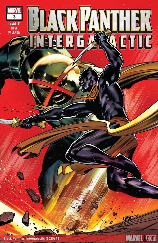 Cover of Black Panther: Intergalactic (2025) - #3