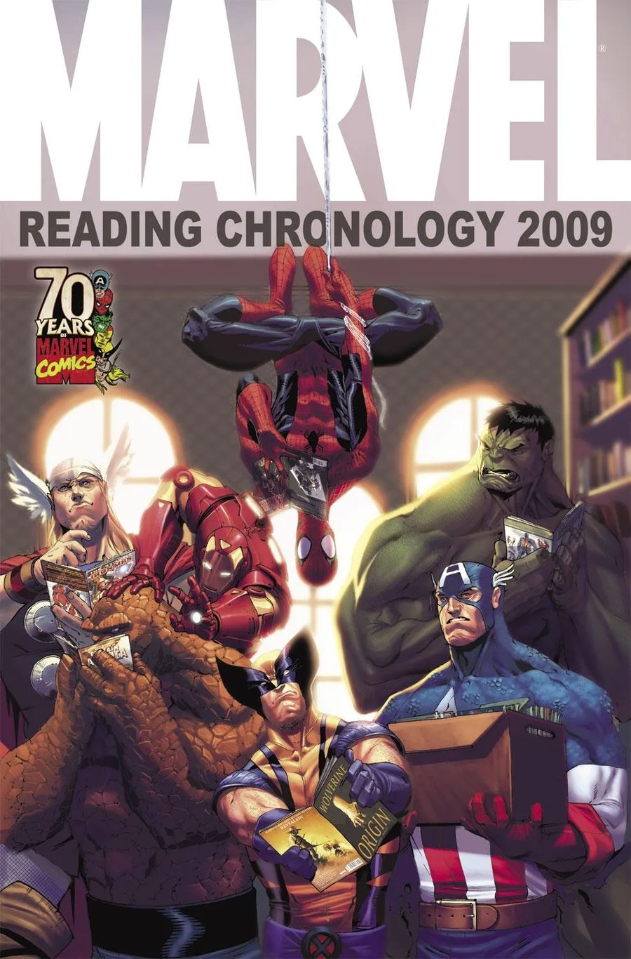 Cover of Marvel Reading Chronology (2009) - #1