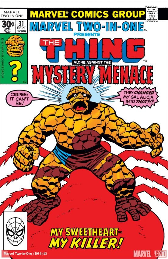 Cover of Marvel Two-In-One (1974) - #31