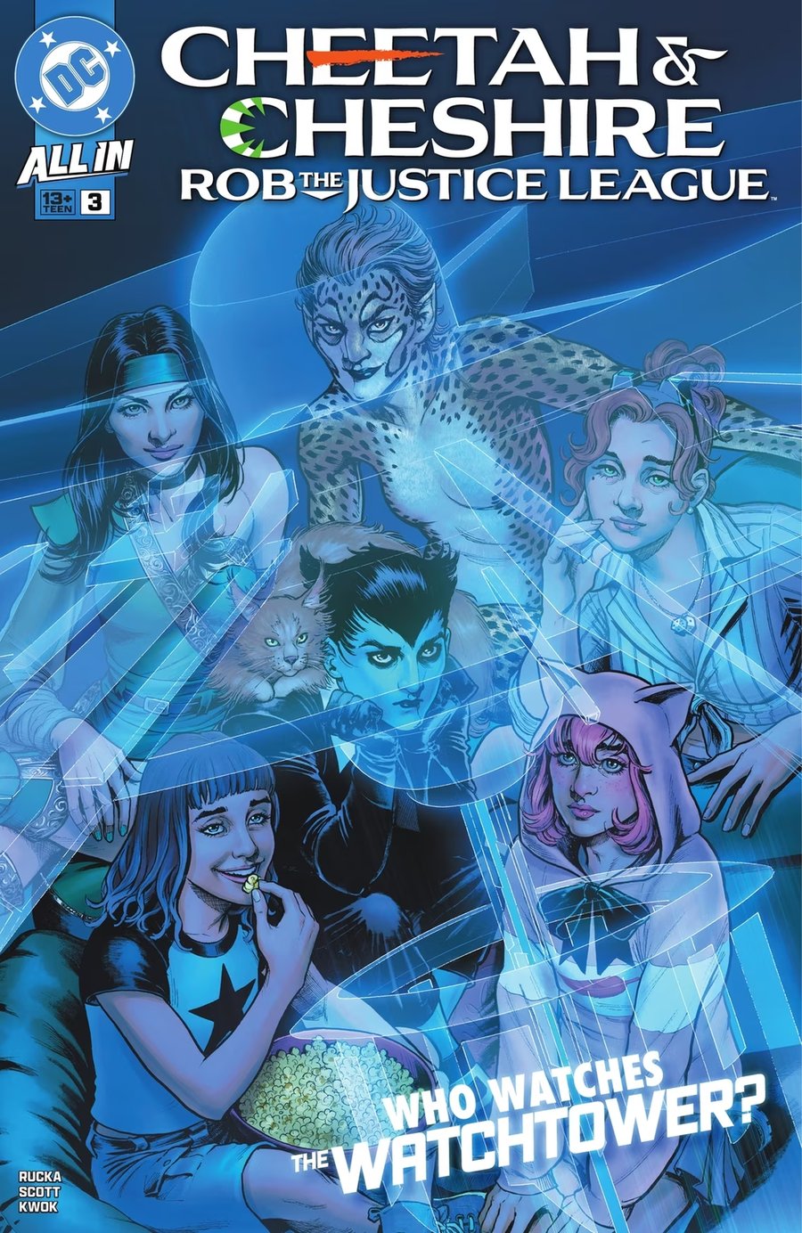 Cover of Cheetah & Cheshire Rob the Justice League (2025) - #3