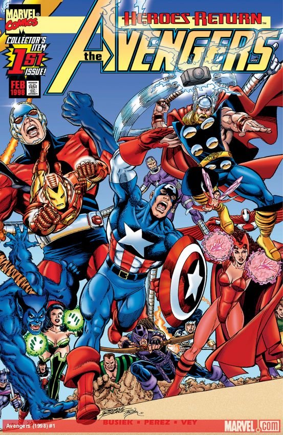 Cover of Avengers (1998) - #1