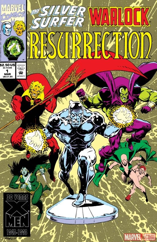 Cover of Silver Surfer/Warlock: Resurrection (1993) - #1