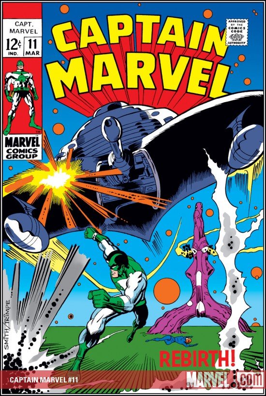 Cover of Captain Marvel (1968) - #11