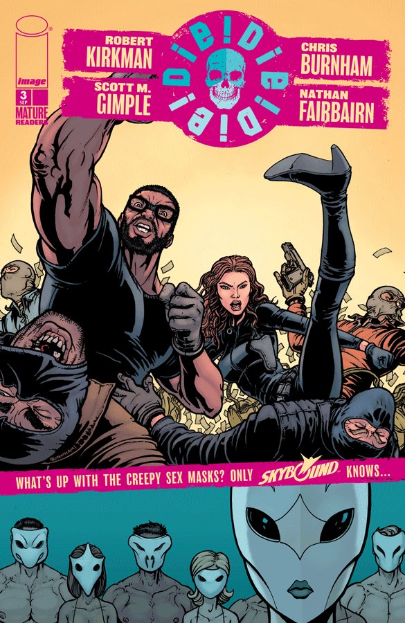 Cover of Die!Die!Die! (2018) - #3