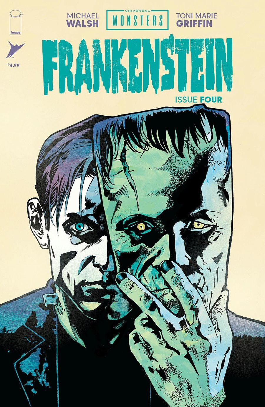 Cover of Universal Monsters: Frankenstein (2024) - #4