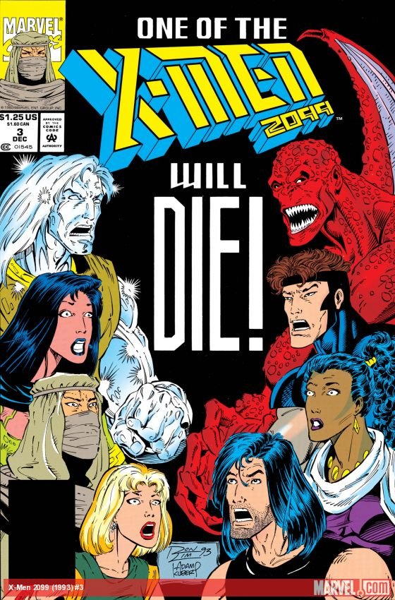 Cover of X-Men 2099 (1993) - #3