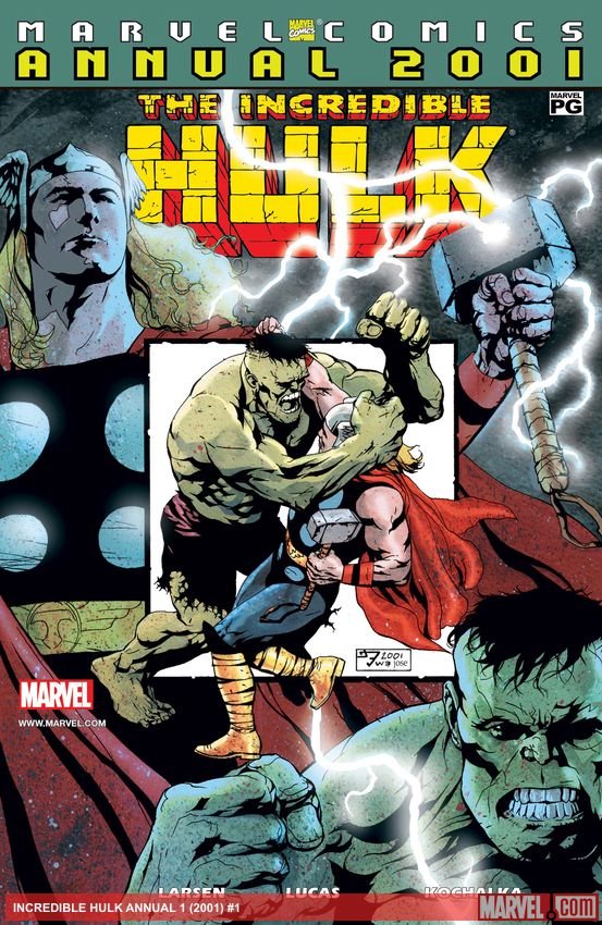 Cover of Incredible Hulk Annual (2001) - #1