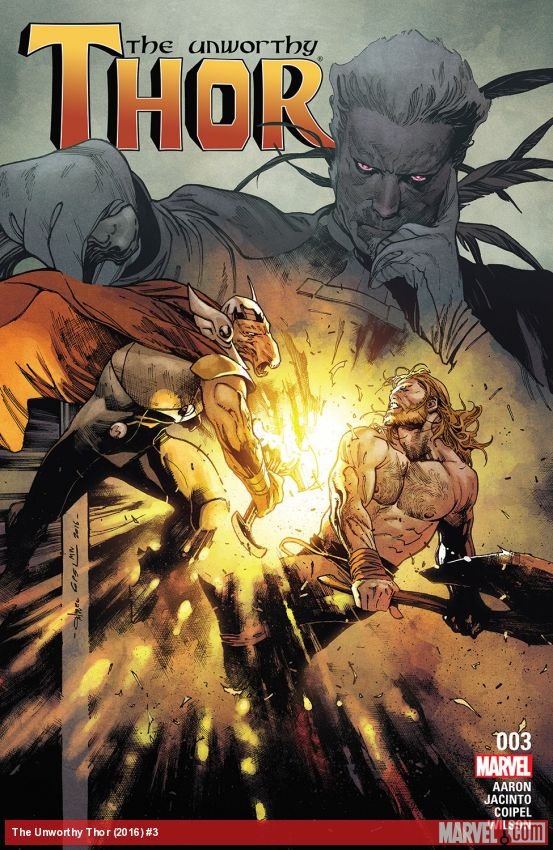 Cover of The Unworthy Thor (2016) - #3