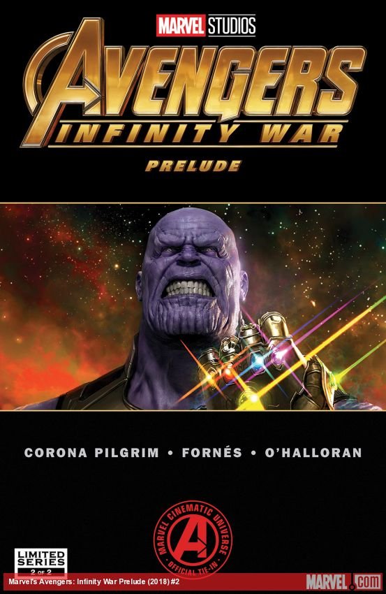 Cover of Marvel's Avengers: Infinity War Prelude (2018) - #2