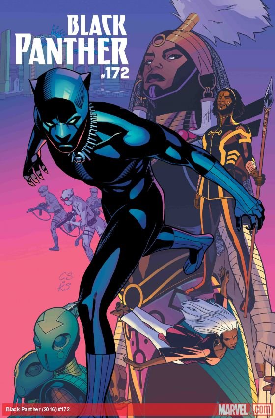 Cover of Black Panther (2016) - #172