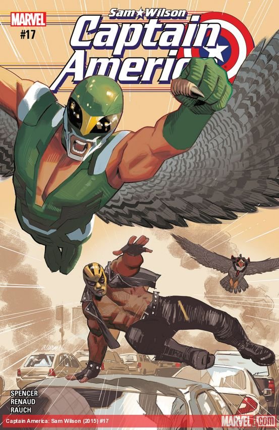 Cover of Captain America: Sam Wilson (2015) - #17
