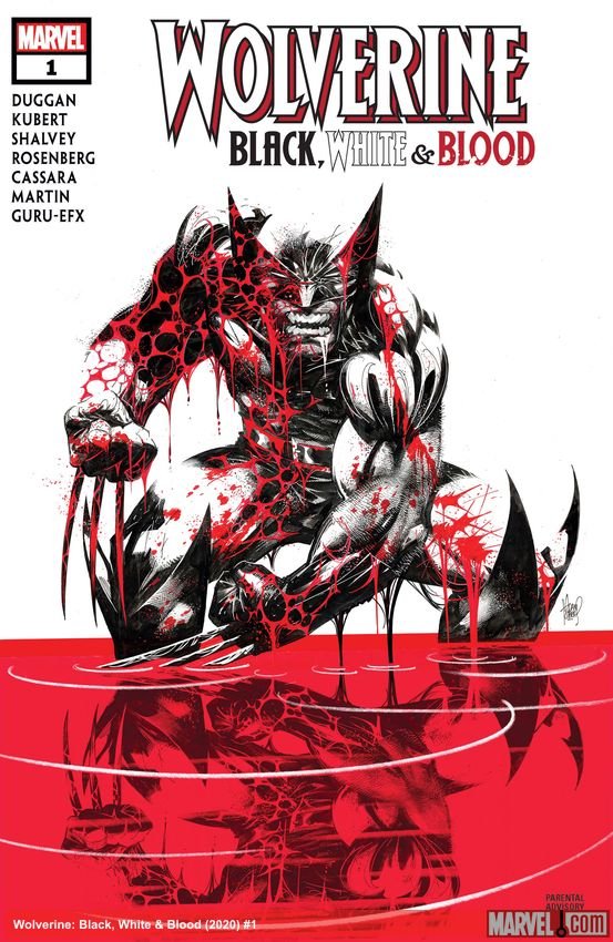 Cover of Wolverine: Black, White & Blood (2020) - #1