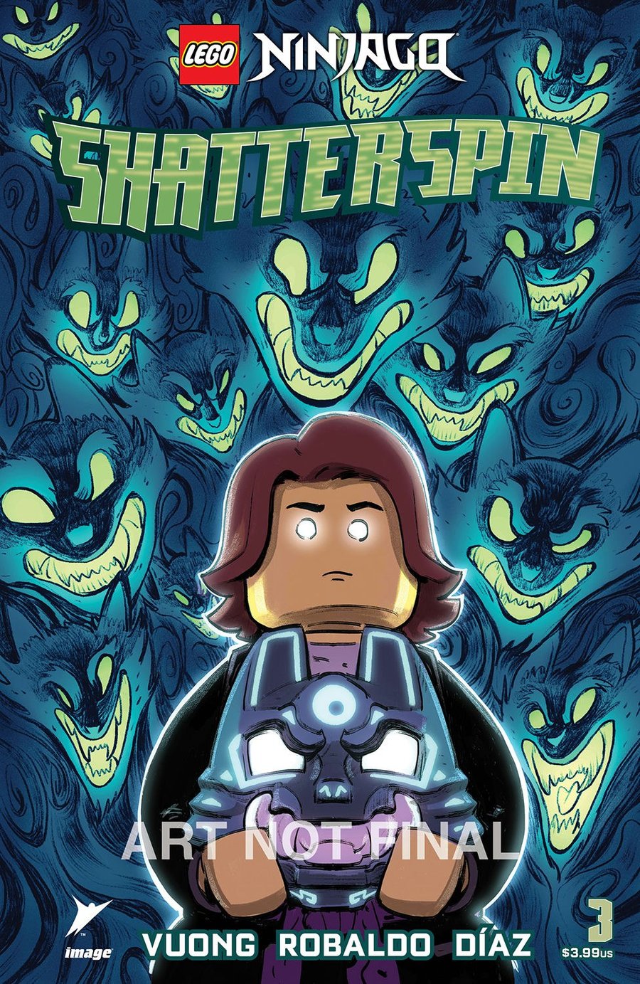 Cover of Lego Ninjago: Shatterspin (2024) - #3
