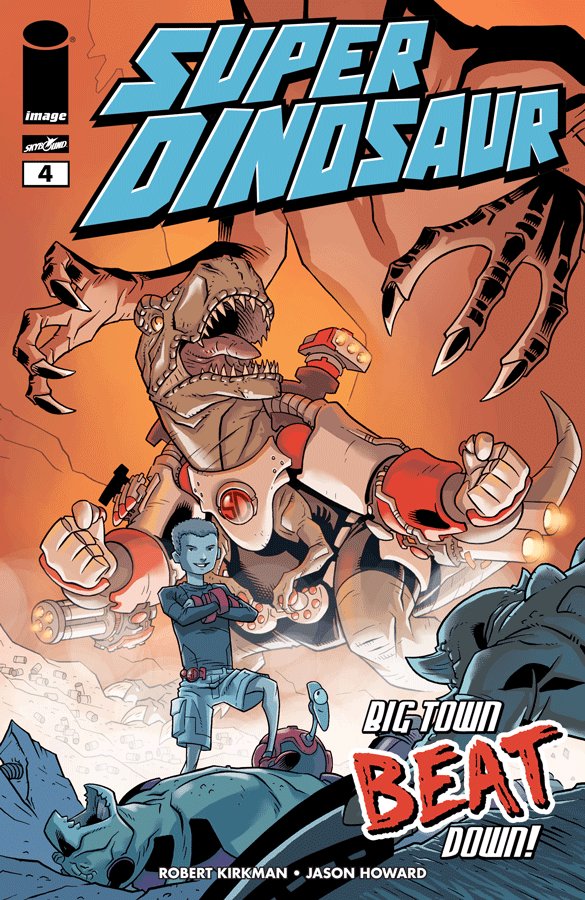 Cover of Super Dinosaur (2011) - #4