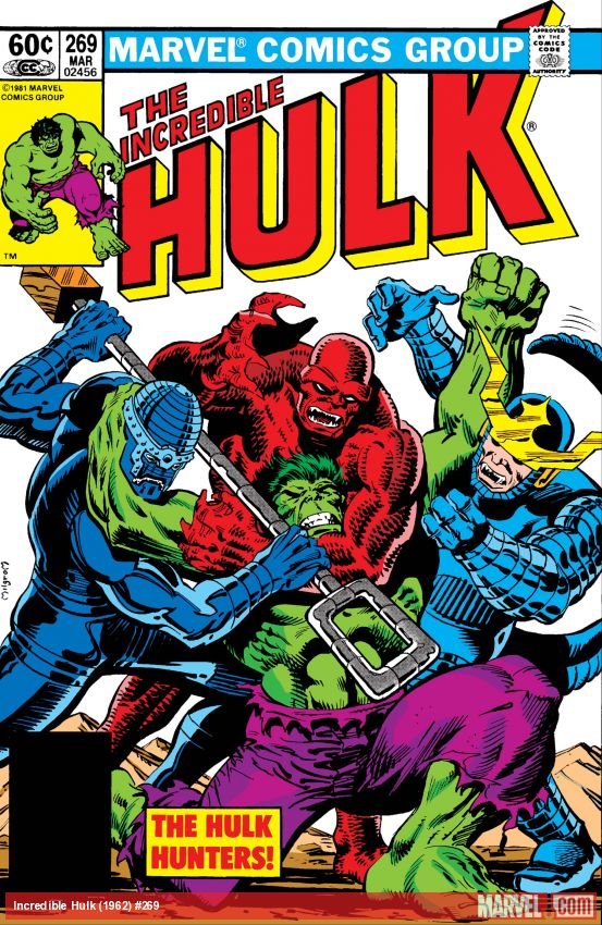 Cover of Incredible Hulk (1962) - #269