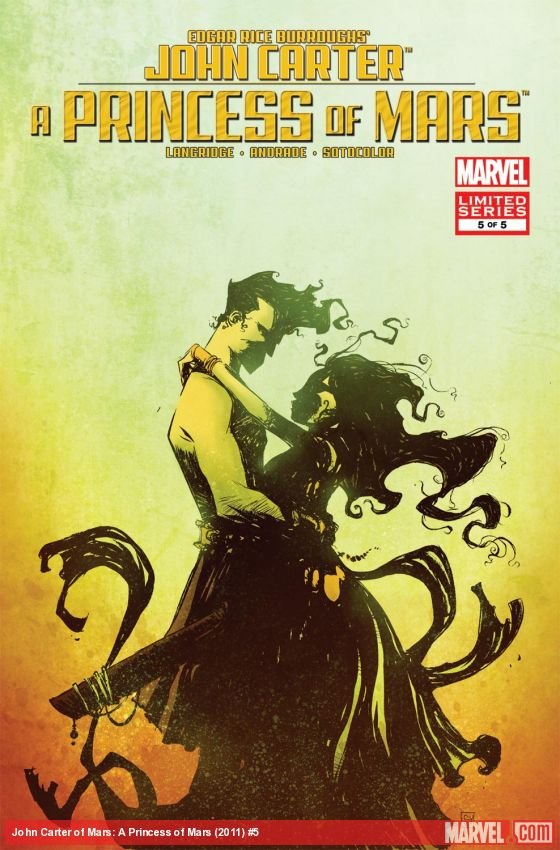 Cover of John Carter: A Princess Of Mars (2011) - #5