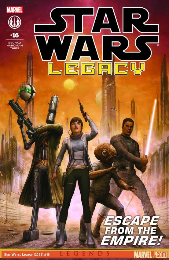Cover of Star Wars: Legacy (2013) - #16