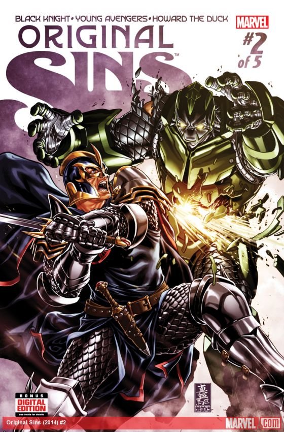 Cover of Original Sins (2014) - #2