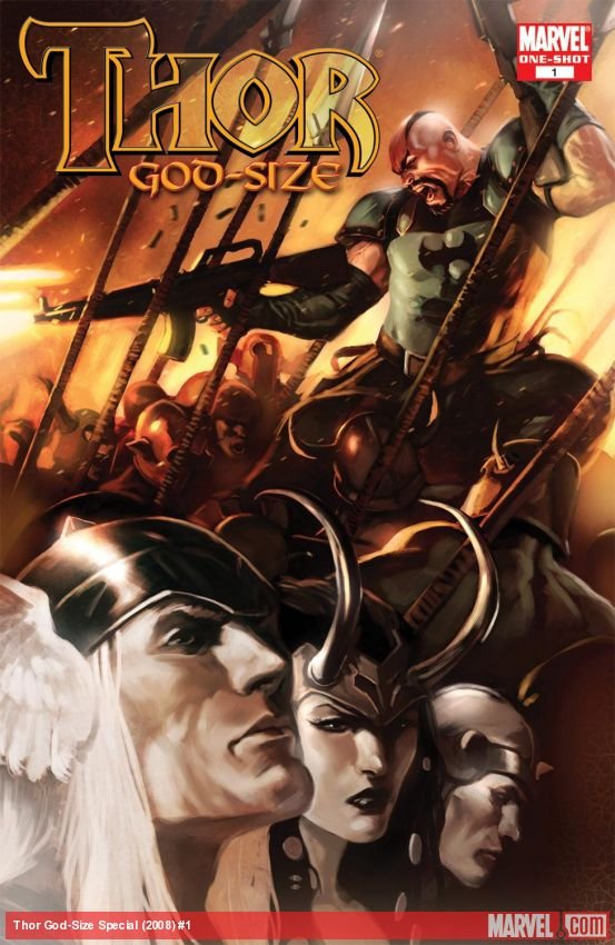 Cover of God-Size Thor (2008) - #1