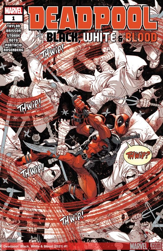 Cover of Deadpool: Black, White & Blood (2021) - #1
