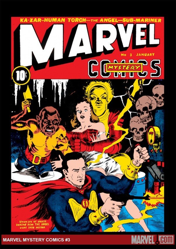 Cover of Marvel Mystery Comics (1939) - #3