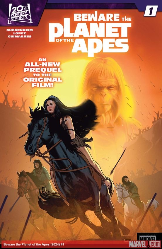 Cover of Beware The Planet Of The Apes (2024) - #1