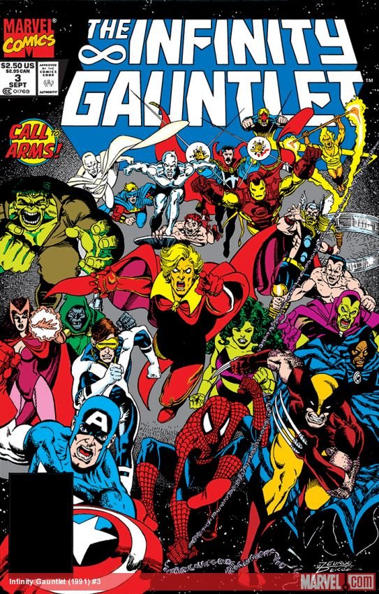 Cover of Infinity Gauntlet (1991) - #3