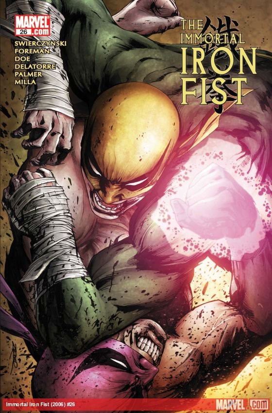 Cover of The Immortal Iron Fist (2006) - #26
