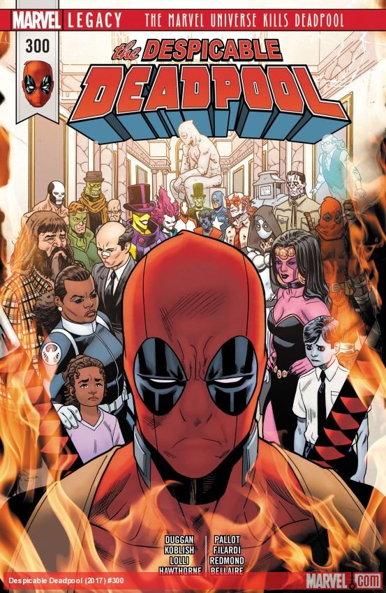 Cover of Despicable Deadpool (2017) - #300