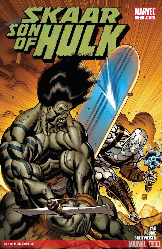 Cover of Skaar: Son Of Hulk (2008) - #7