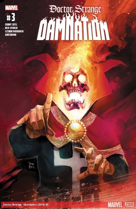 Cover of Doctor Strange: Damnation (2018) - #3