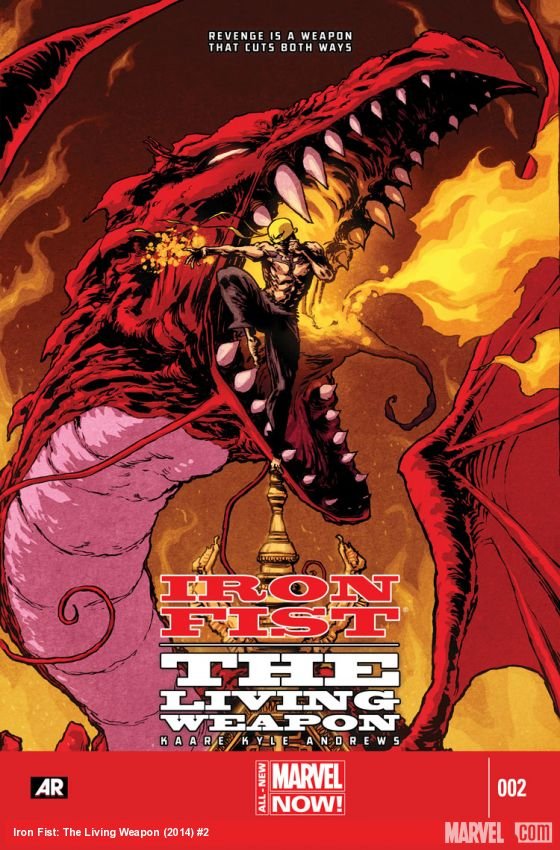 Cover of Iron Fist: The Living Weapon (2014) - #2