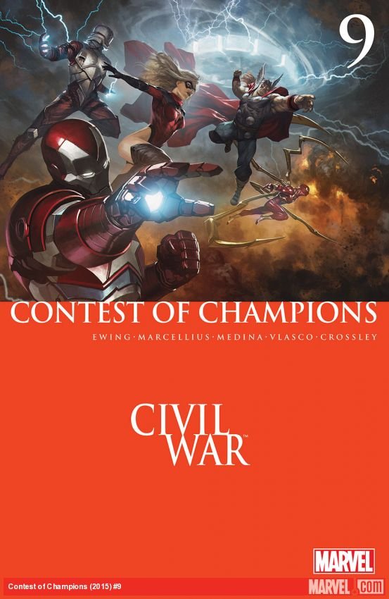 Cover of Contest Of Champions (2015) - #9
