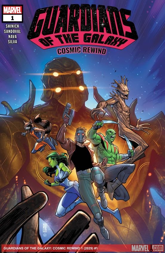 Cover of Guardians Of The Galaxy: Cosmic Rewind (2022) - #1