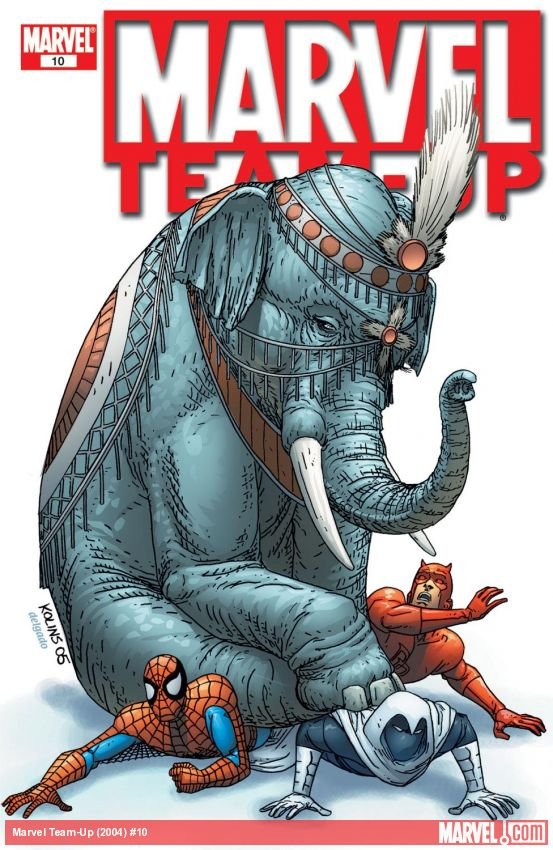Cover of Marvel Team-Up (2004) - #10
