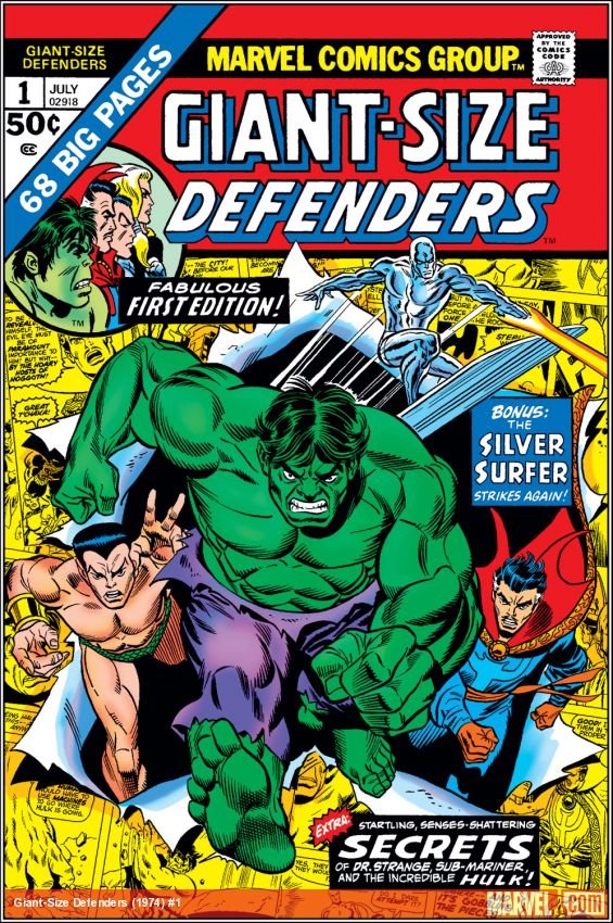 Cover of Giant-Size Defenders (1974) - #1